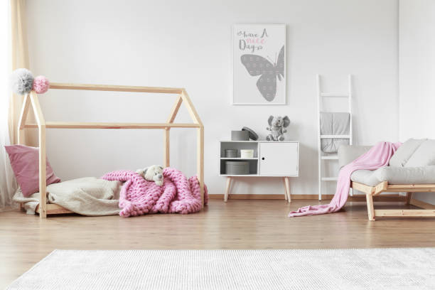 istock Girl's bright room 835359618