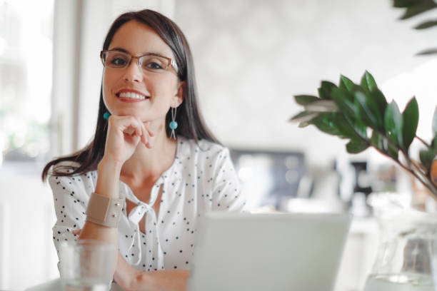 istock Young woman working in her offfice 835359744