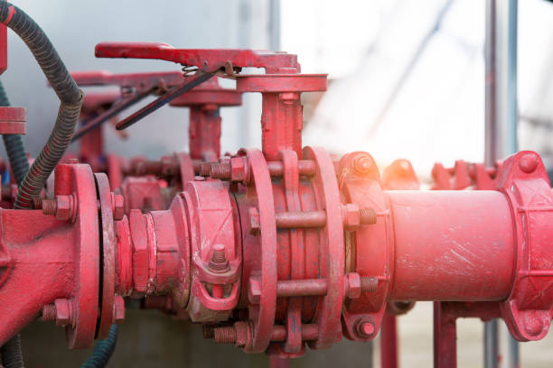 istock pressure pump for running water in a building 835375148