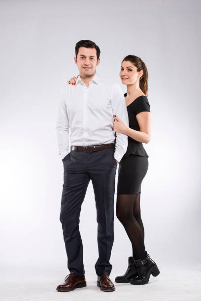 istock A young couple posing to camera 835416264