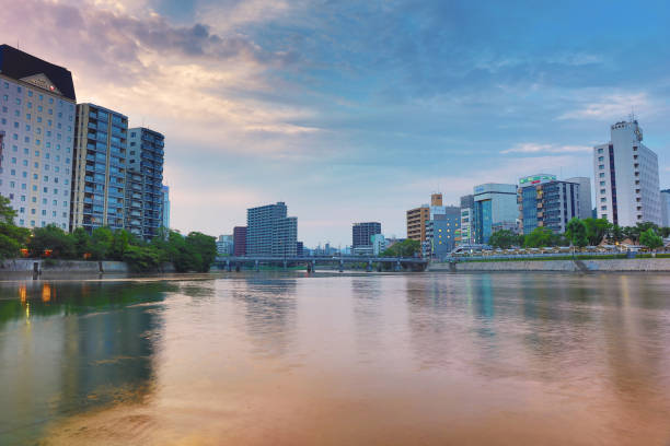 istock Hiroshima Skyline and the River in Japan. 835431388