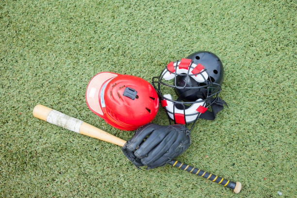 istock Softball equipment sports 835436410