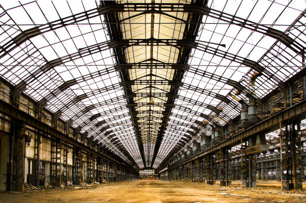 decay in italy abandoned factory detroit ruins stock pictures, royalty-free photos & images