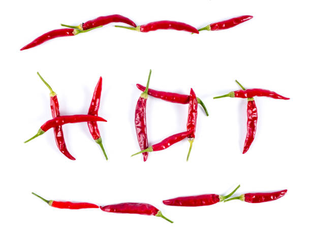 istock The word HOT is writan with extra small chili peppers 835460086