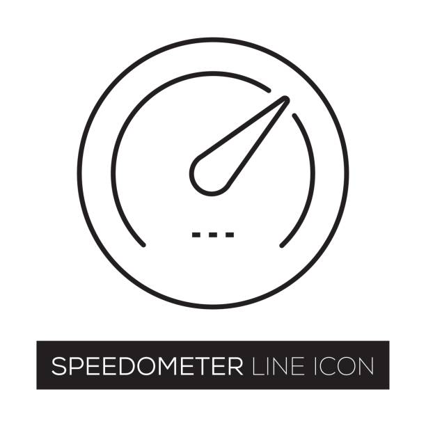 2,000+ Speedometer Line Art Stock Photos, Pictures & Royalty-Free ...