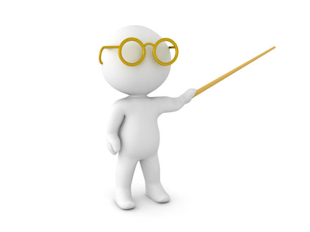 istock 3D illustration of a teacher or trainer 835472648