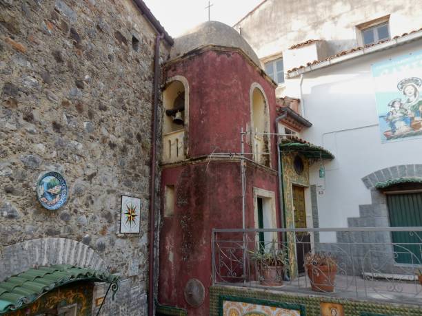 scario - kostel sant'anna - guglielmo marconi - stock snímky, obrázky a fotky