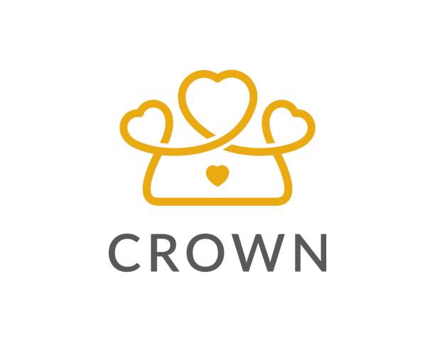 ilustrações de stock, clip art, desenhos animados e ícones de crown vector icon - king nobility talking jewel