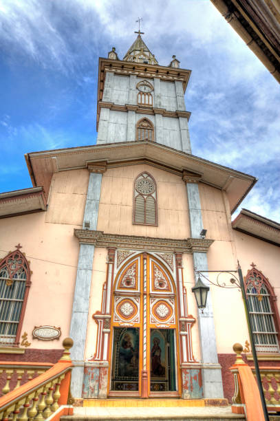 istock Zaruma Cathedral facade and entrance 835519930