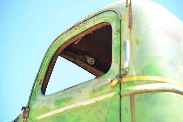 Rusted Cab of vintage truck