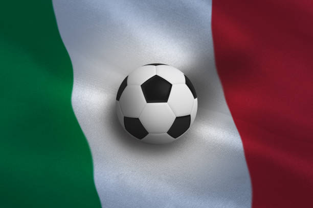 istock Black and white football 835567926