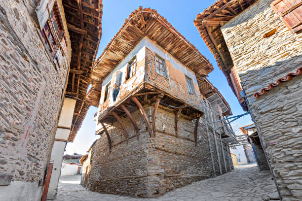 Village houses in Birgi, Turkey.