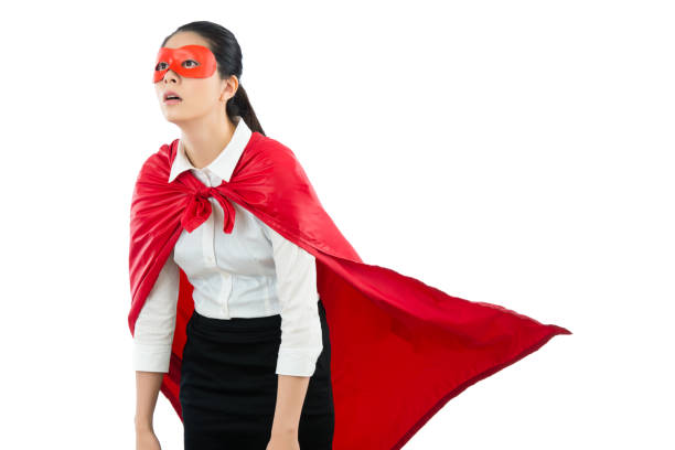 istock woman superhero feel frustrated and tired 835620406