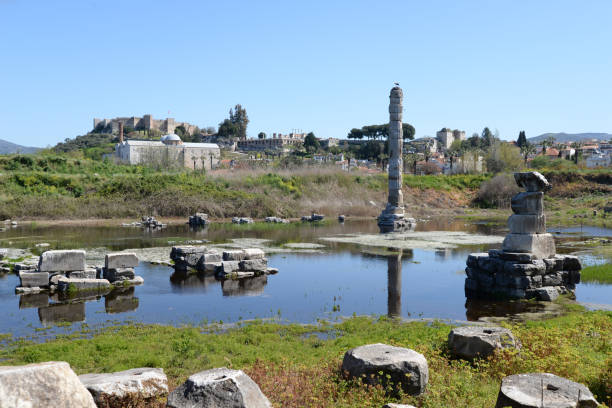 istock Artemis temple at Selcuk, Turkey 835634994