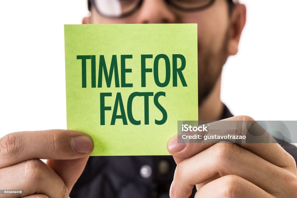 Time for Facts Time for Facts sign Information Equipment Stock Photo