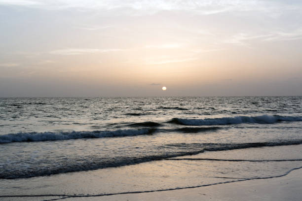 Sunset over the Gulf of Mexico in the area Indian Shores, Florida, USA