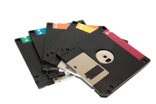 istock Pile Of Broken Destroyed Floppy Disc Files 835702996