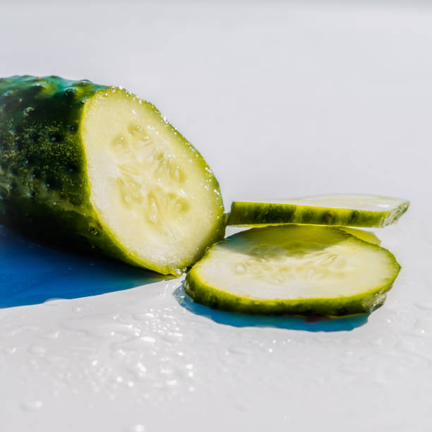 istock Pickled cucumber.Light-salted cucumber. 835730228