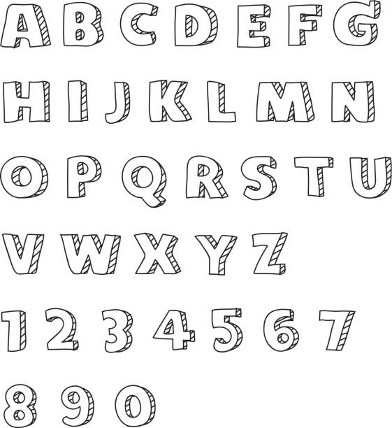 Not Script Font 220+ Handwriting Font Not Script Stock Illustrations, Royalty-Free ...