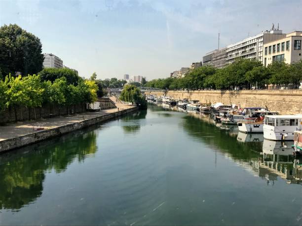 istock Boats on the Seine 835754202