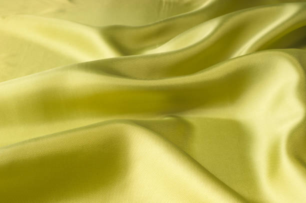 istock Silk fabric texture, background, green monochrome 835757412