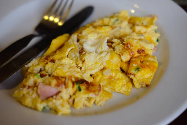 istock A delicious plate of scrambled eggs 835764398