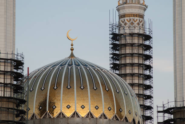 istock New mosque in the process of construction, 835772318