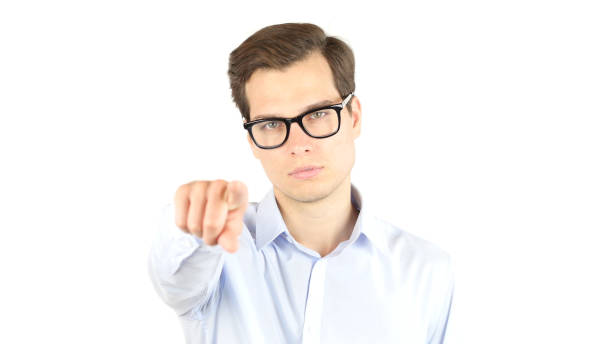 istock Self-confident young man pointing at you , selection  , job selection 835772936