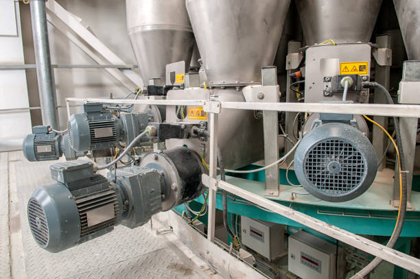 istock Interior of automatic line for the production of feed 835773220
