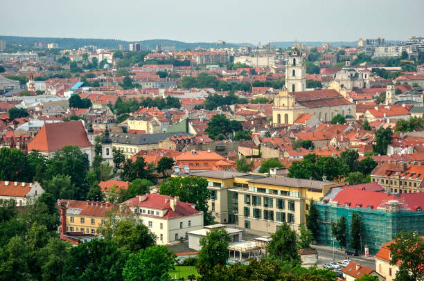 istock City of Vilnius - panorama 835784506