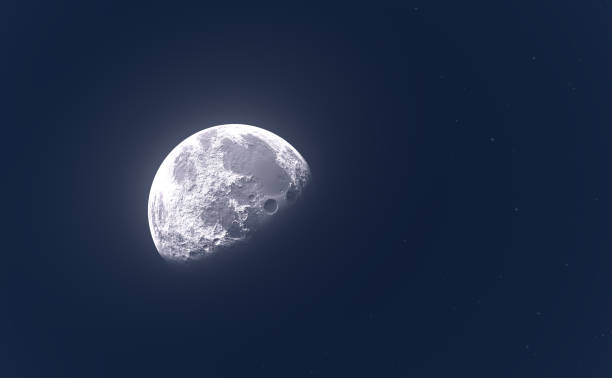 istock Bright moon or planet and stars 835817470