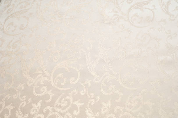 istock Fabric silk texture, creamy, pale beige 835820496