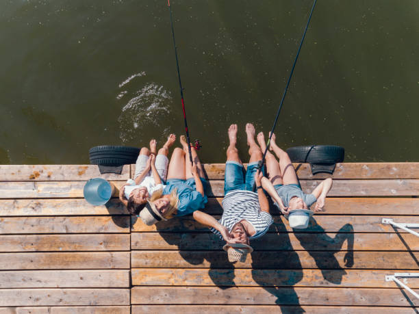 istock Family Fishing on Jetty 835821976