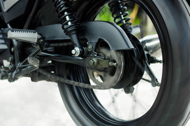 istock Motorcycle wheel sport Running fast 835826140