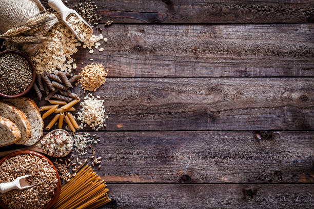 Wholegrain food border