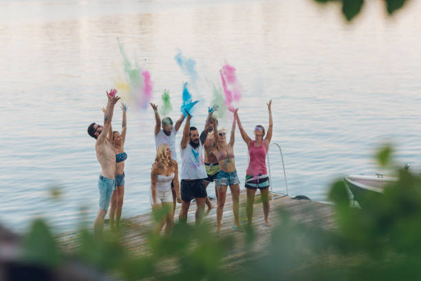 istock Friends On Summer Party 835836254