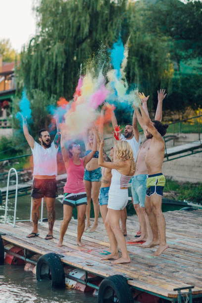 istock Friends On Summer Party 835836336