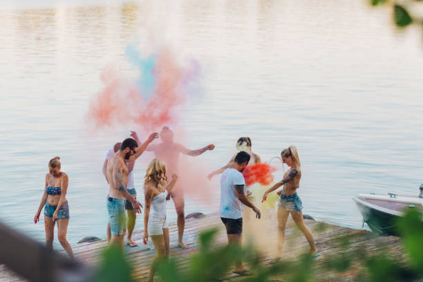 istock Friends On Summer Party 835836350