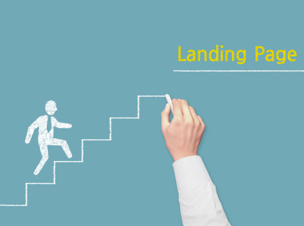 istock Landing Page - Business Chalkboard Background 835836668