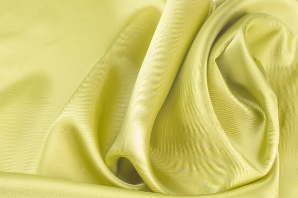 istock Silk fabric texture, background, green monochrome 835836826
