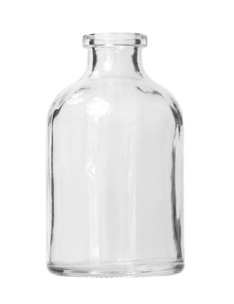 istock Fat Glass Bottle isolated on white background Clipping Path 835837484