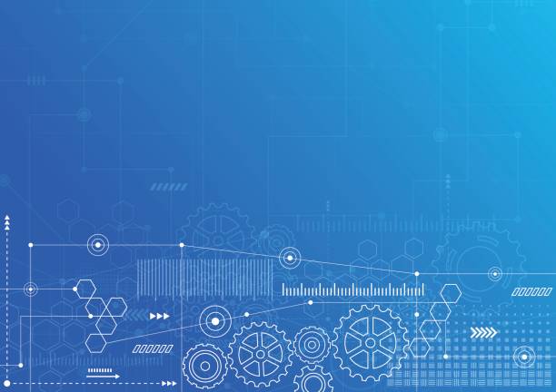 Abstract technology communication design innovation concept background. Vector illustration Abstract technology communication design innovation concept background. Vector illustrationAbstract technology communication design innovation concept background. Vector illustration Blueprint stock illustrations