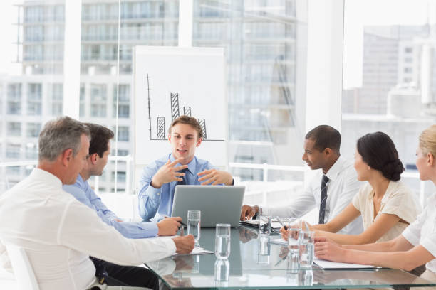 istock Business team having a meeting in board room 835841050