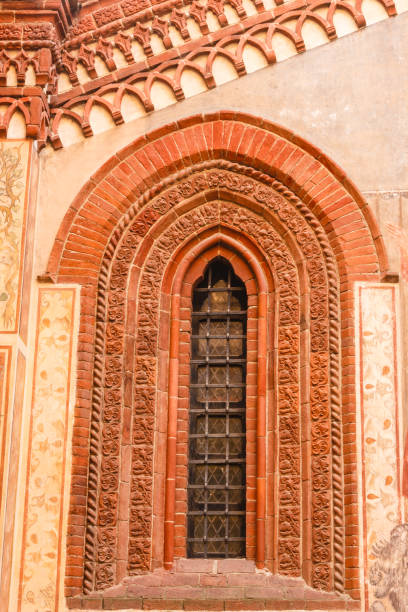 istock window of gothic style 835842260