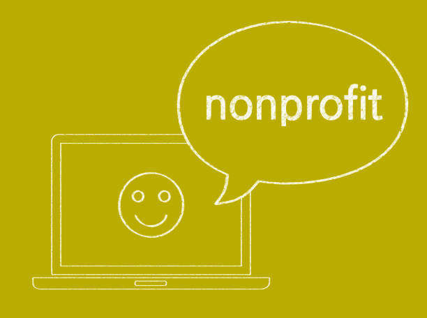 istock nonprofit - Business Chalkboard Background 835844862