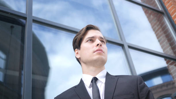 istock Waiting Young Businessman, Looking and Waiting for Opportunity 835850216