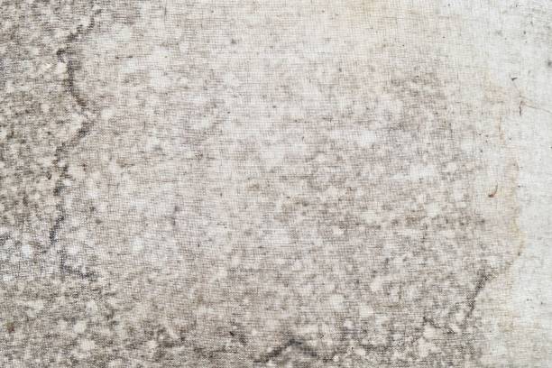 istock Close Up Background of Dirty White Fabric Texture 835853400