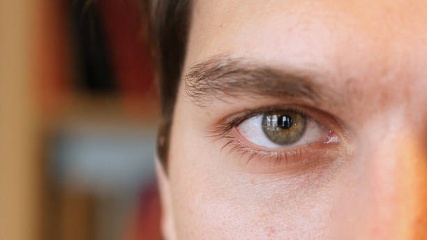istock Close Up of Man Eye 835864134