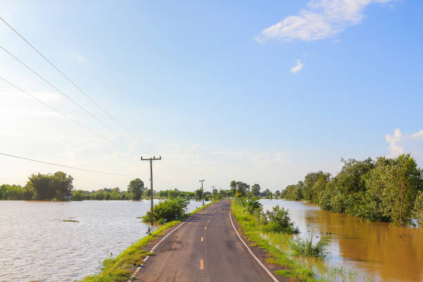 istock Rural road in Thailand. 835865178