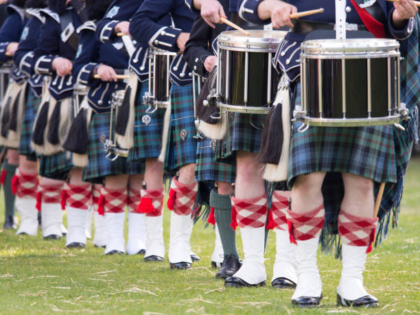 istock Drummers in a Pipe Band, Scotland 835871186